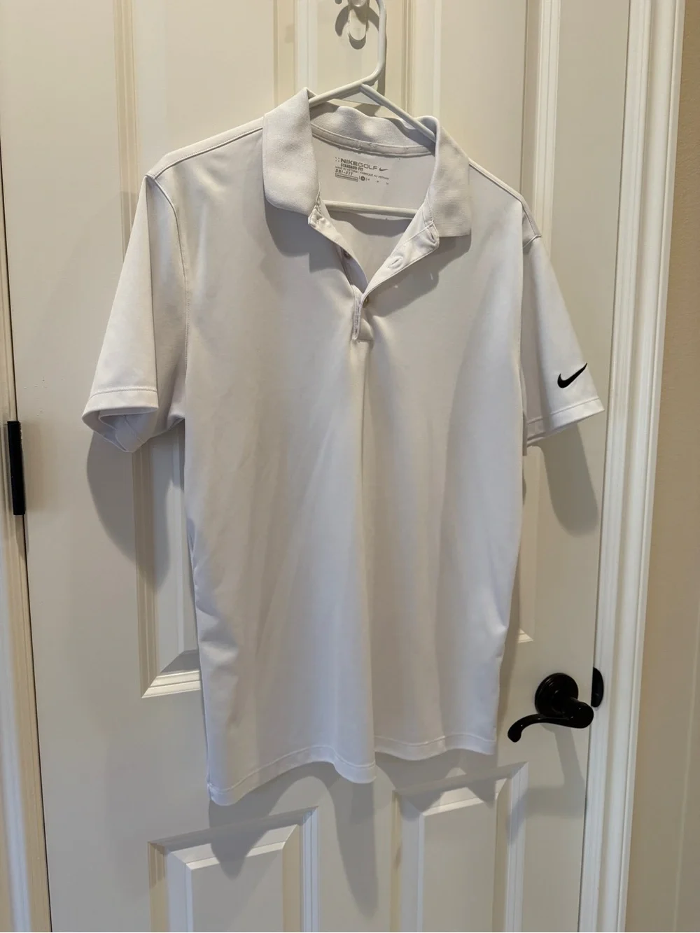 Nike Black and White Short Sleeve Polo Pair